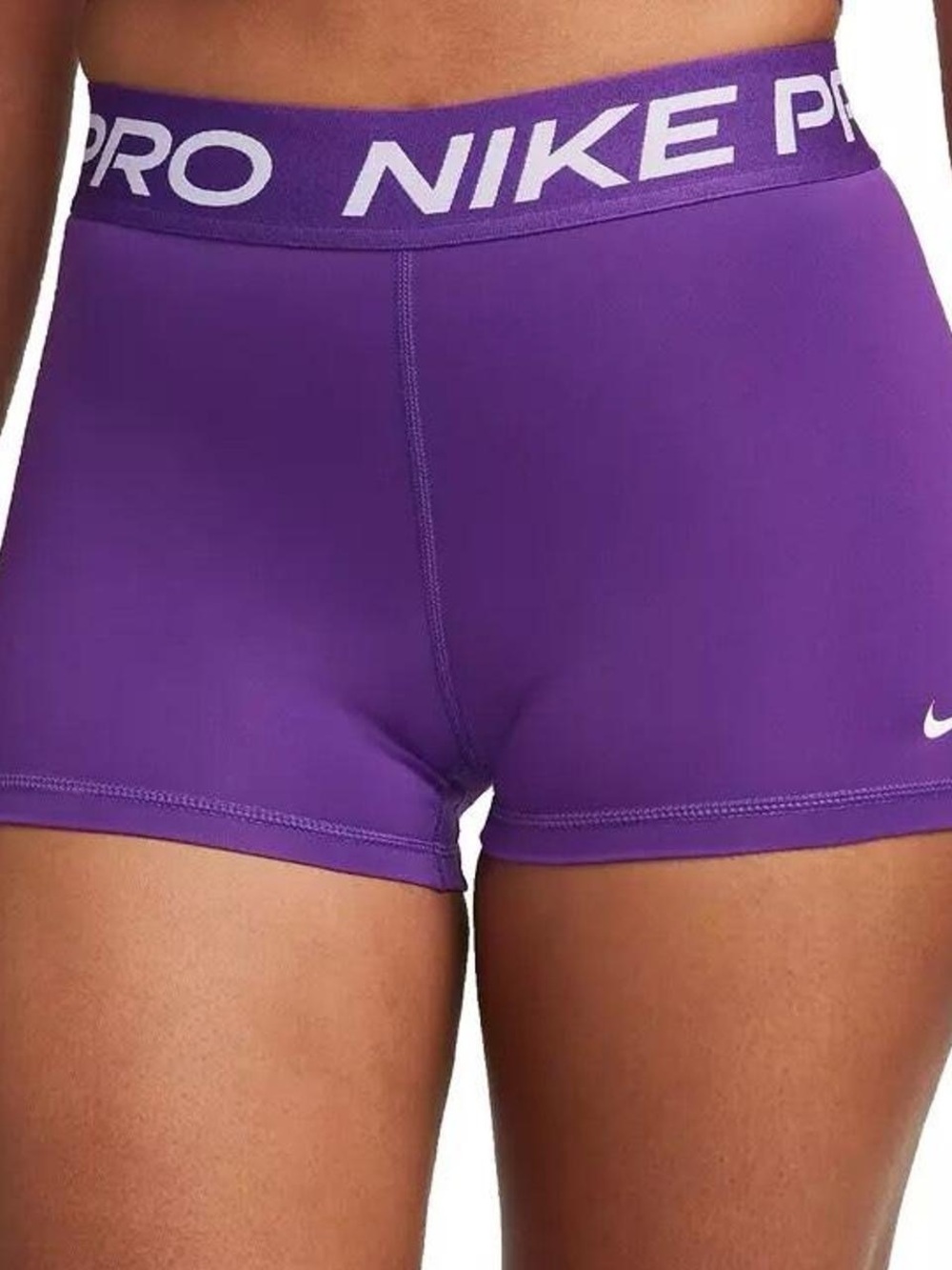 Nike Pro Women's Purple Performance Bike Shorts